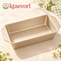 ktaevori™ Sunday Slice 8.5 × 4.5-Inch Loaf Pan — Carbon Steel Baking Pan for Banana Bread, Pound Cake & Small Yeast Loaves